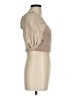 Mimosa Tan Short Sleeve Top Size M - photo 4