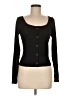 Eye Candy Black Long Sleeve Top Size M - photo 1