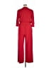 Colleen Lopez Solid Red Jumpsuit Size XL - photo 2