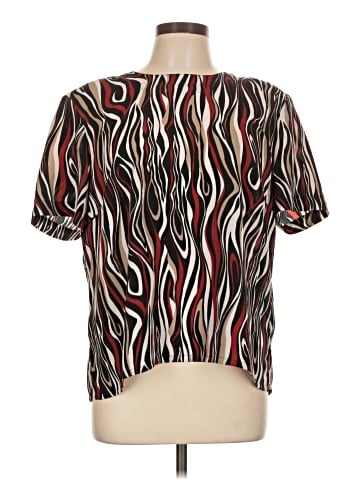Kathy Che Short Sleeve Blouse (view 1)