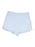 Shein Stripes Blue Shorts Size 4 - photo 2