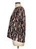 Kathy Che 100% Polyester Burgundy Short Sleeve Blouse Size L - photo 5