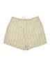 Ann Taylor LOFT 100% Lyocell Stripes Ivory Shorts Size S - photo 1