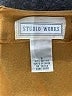 Studio Works Solid Brown Casual Dress Size S - photo 7