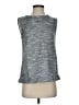 Ann Taylor Gray Sleeveless Blouse Size S - photo 1