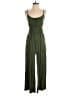 LOFT Beach Solid Green Jumpsuit Size XS - photo 1