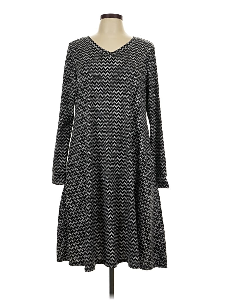 Pre-owned Lularoe Casual Dress In Gray