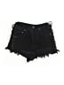 Carmar 100% Cotton Black Denim Shorts Size 24 waist - photo 1