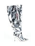 ELOQUII Metallic Silver Boots Size 9 (wide) - photo 1