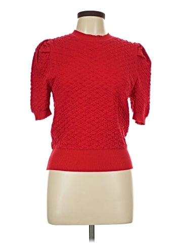 Knit Mix Short Sleeve Top (view 1)