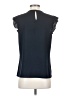 Anne Klein 100% Polyester Black Sleeveless Blouse Size S - photo 2