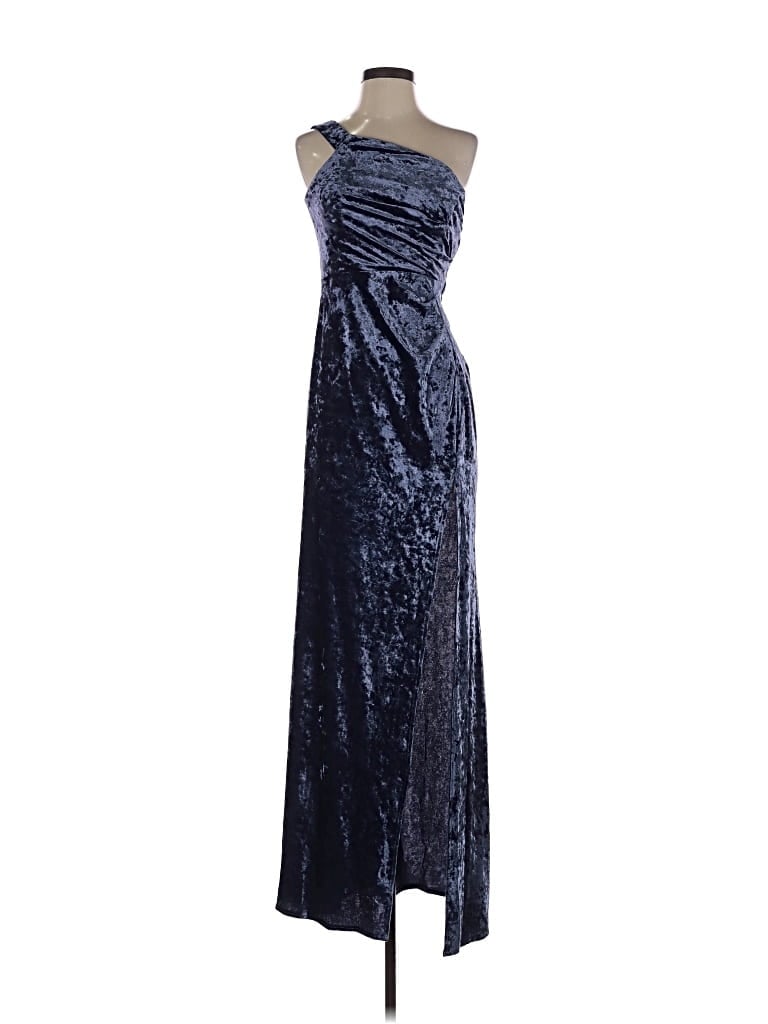 Pre-owned Maniju Cocktail Dress In Blue