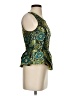 Sugarlips 100% Polyester Green Sleeveless Blouse Size XS - photo 4