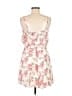 Trixxi 100% Polyester Floral Ivory Casual Dress Size M - photo 2