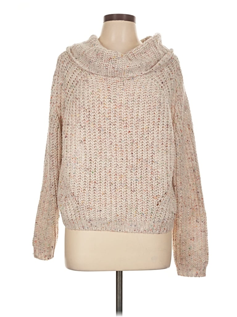 Pre-owned Moon & Madison Pullover Sweater In Tan