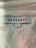 Crescent Solid White Cardigan Size L - photo 7