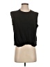 Tiny 100% Rayon Black Sleeveless T-Shirt Size XS - photo 1