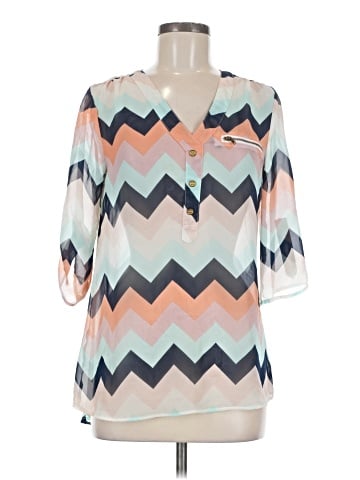 Versona 3/4 Sleeve Blouse (view 1)
