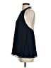 Alice + Olivia 100% Polyester Black Sleeveless Blouse Size S - photo 5