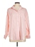Unbranded Stripes Pink Long Sleeve Blouse One size - photo 1