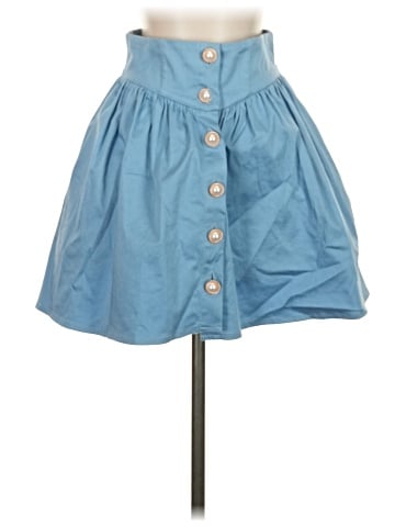 Maeve Denim Skirt (view 1)