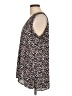 Joe Fresh 100% Polyester Black Sleeveless Blouse Size L - photo 5