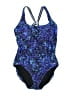 Speedo Tweed Blue One Piece Swimsuit Size 18 - photo 1