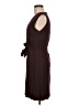 Theory Solid Brown Casual Dress Size 6 - photo 5