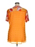 Cato Orange Short Sleeve Blouse Size XL - photo 2