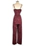 Kaileigh Paisley Burgundy Jumpsuit Size S - photo 2