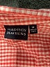 Madison 100% Cotton Checkered-gingham Red Long Sleeve Button-Down Shirt Size M - photo 7