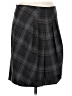 GUNEX Plaid Gray Wool Skirt Size 6 - photo 1