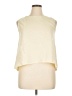 Unbranded 100% Polyester Ivory Sleeveless Blouse Size L - photo 1