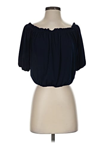 Veronica M. Short Sleeve Blouse (view 1)