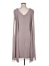 SLNY 100% Polyester Gray Tan Casual Dress Size 14 - photo 2