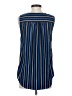 Tommy Hilfiger 100% Polyester Blue Sleeveless Blouse Size S - photo 2