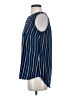 Tommy Hilfiger 100% Polyester Blue Sleeveless Blouse Size S - photo 5