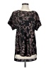 CAbi 100% Polyester Black Short Sleeve Blouse Size S - photo 1