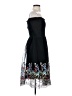 Just Me 100% Polyester Black Cocktail Dress Size S - photo 4