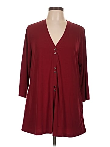 Susan Graver 3/4 Sleeve Blouse (view 1)