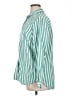 Universal Thread Stripes Green Long Sleeve Button-Down Shirt Size XL - photo 5