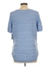 Croft & Barrow Blue Short Sleeve Top Size L - photo 2