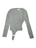 Madewell Gray Bodysuit Size S - photo 1