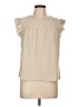 Unbranded Ivory Sleeveless Blouse Size L - photo 1