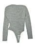 Madewell Gray Bodysuit Size S - photo 2