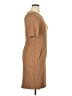 Lands' End Polka Dots Brown Casual Dress Size 14 - photo 4