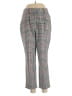 Topshop Plaid Black Gray Casual Pants Size 8 - photo 1