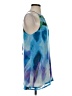 Aqua 100% Polyester Blue Cocktail Dress Size S - photo 4