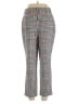 Topshop Plaid Black Gray Casual Pants Size 8 - photo 2