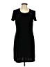 NYCC Solid Black Casual Dress Size 10 - photo 1